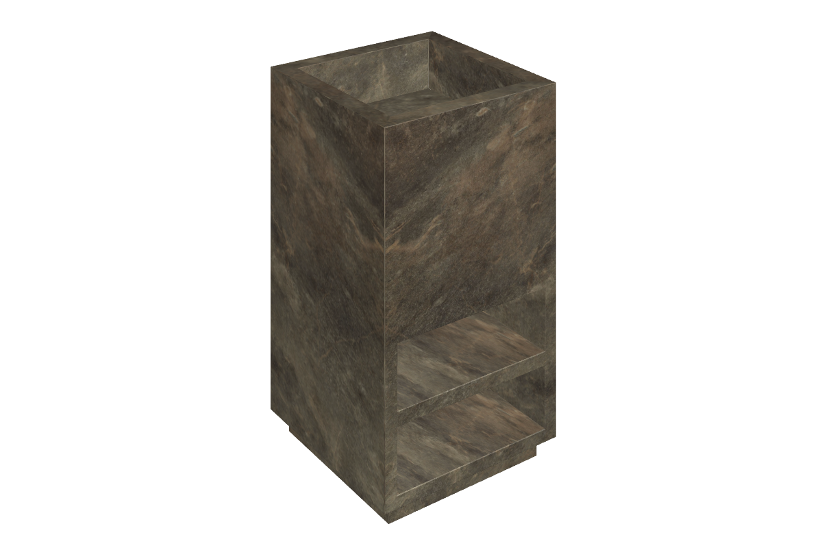 Cube Washbasin Shelf 50