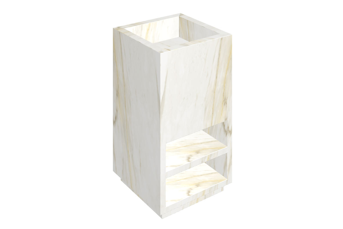 Cube Washbasin Shelf 50