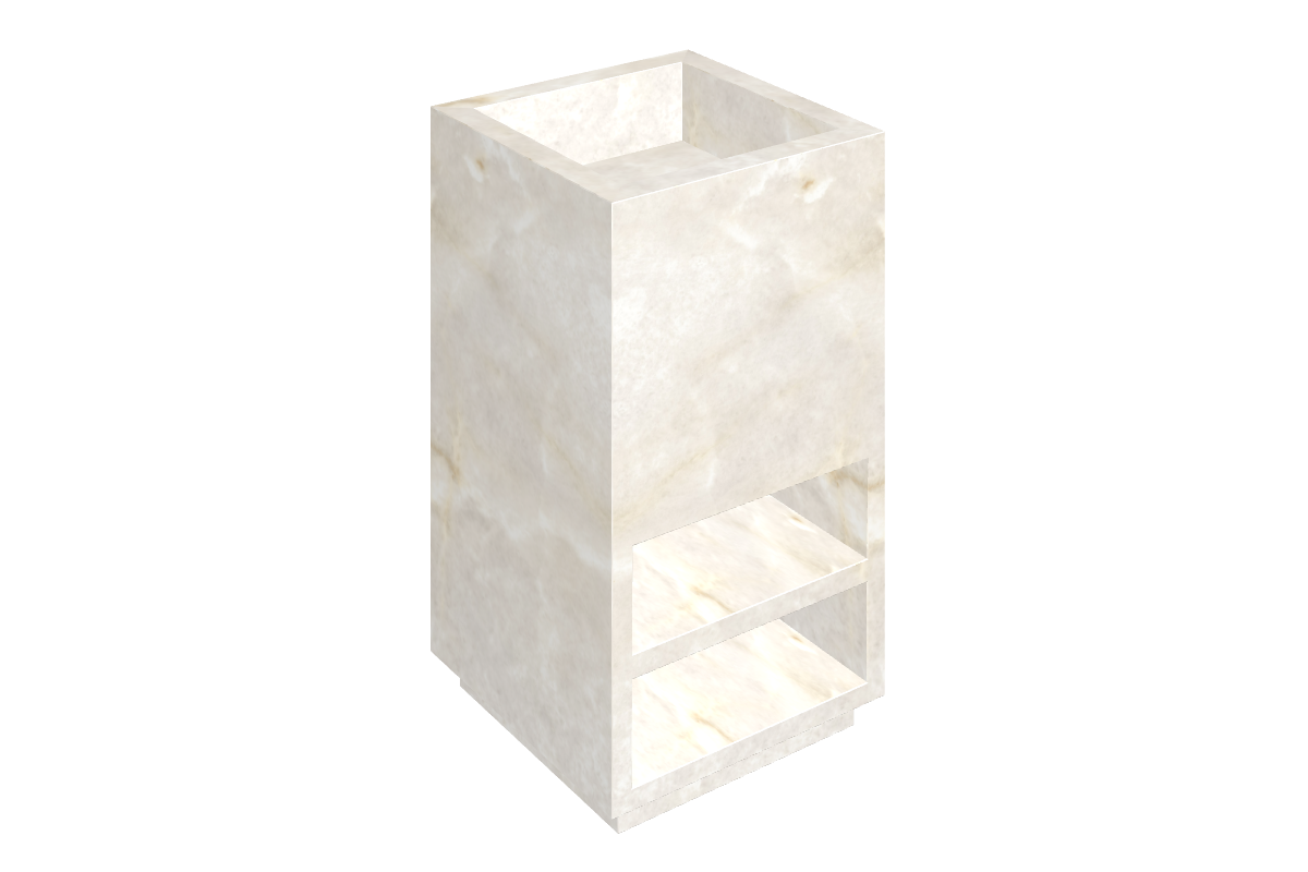 Cube Washbasin Shelf 50