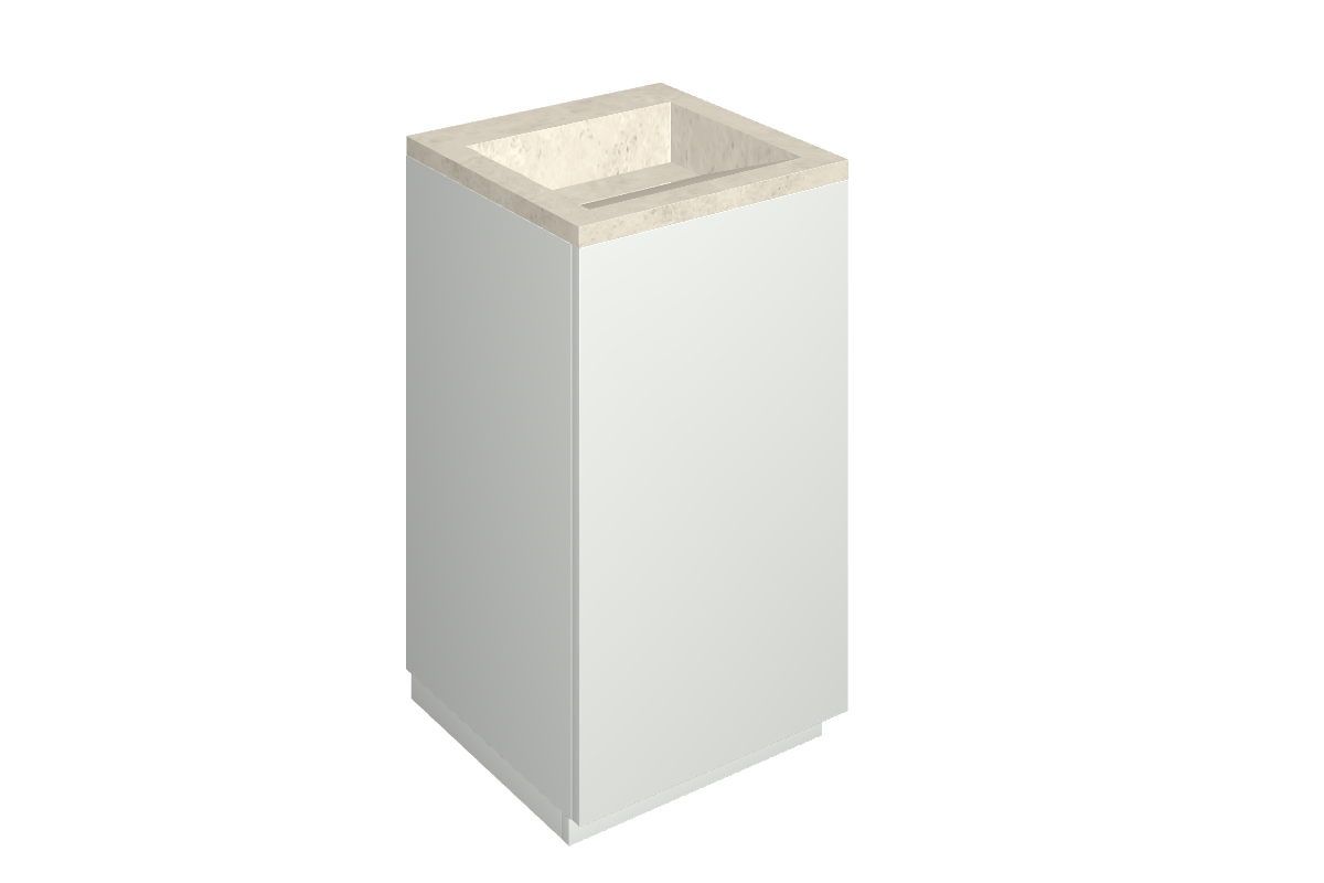 Cube Air Washbasin 50 White