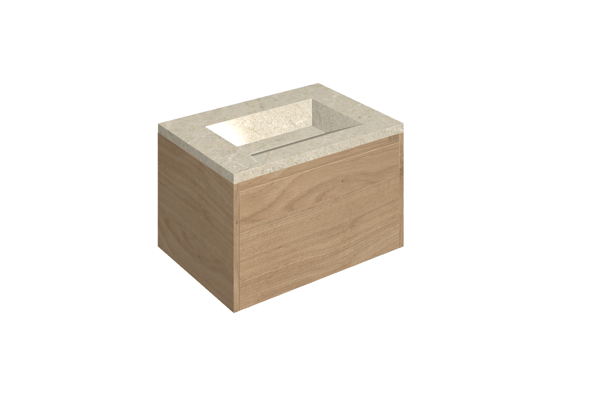 Fly Air Washbasin 70 Wood