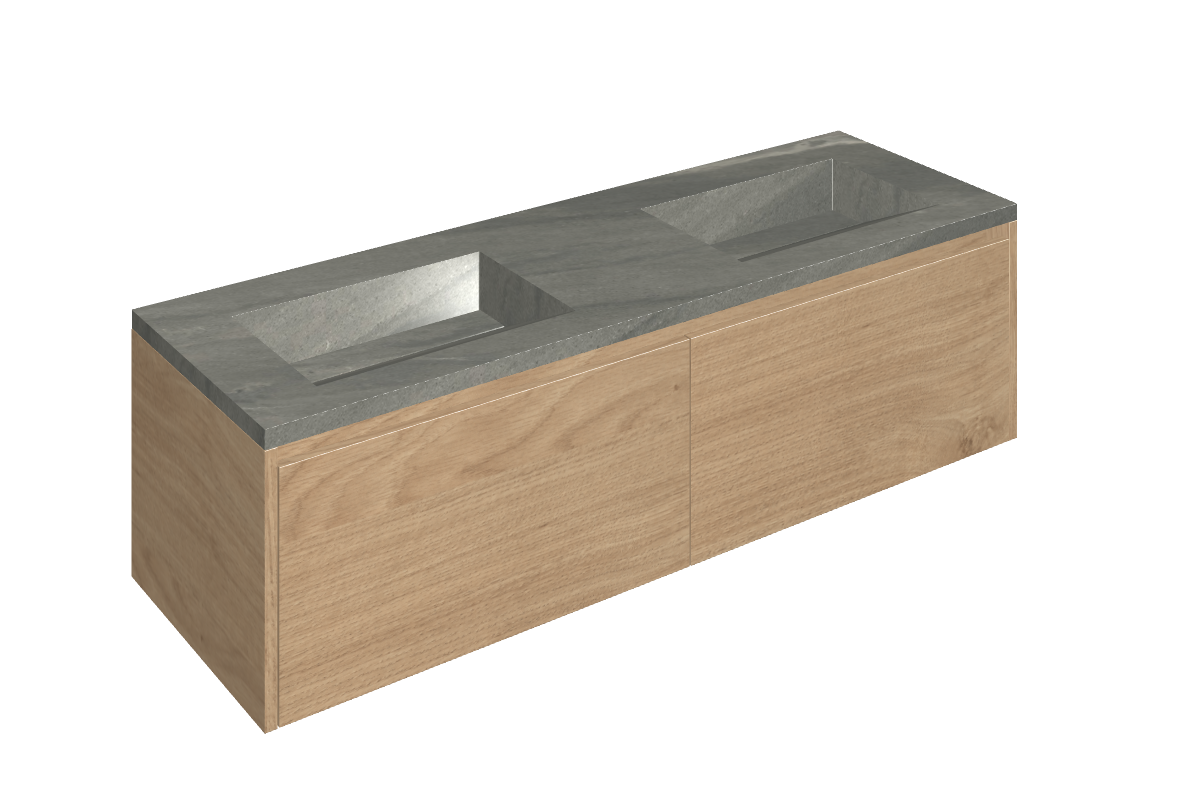 Fly Air Washbasin Duo 150 Wood