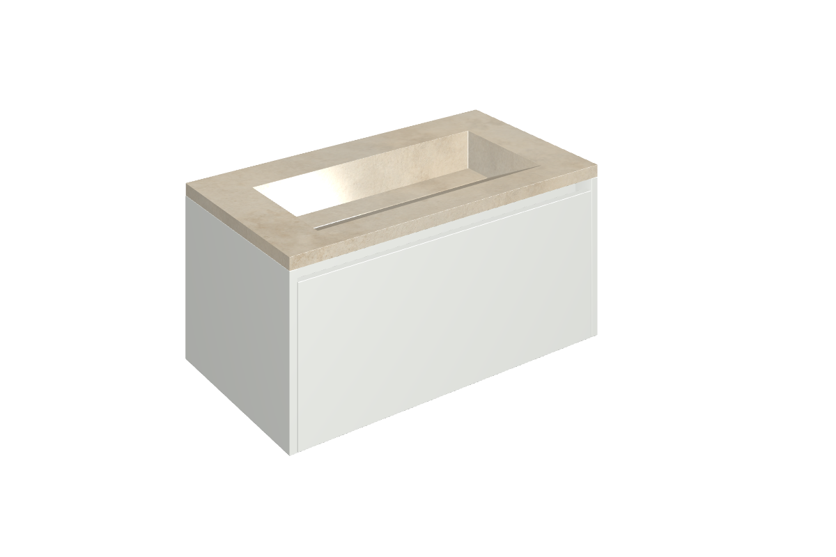 Fly Air Washbasin 90 White