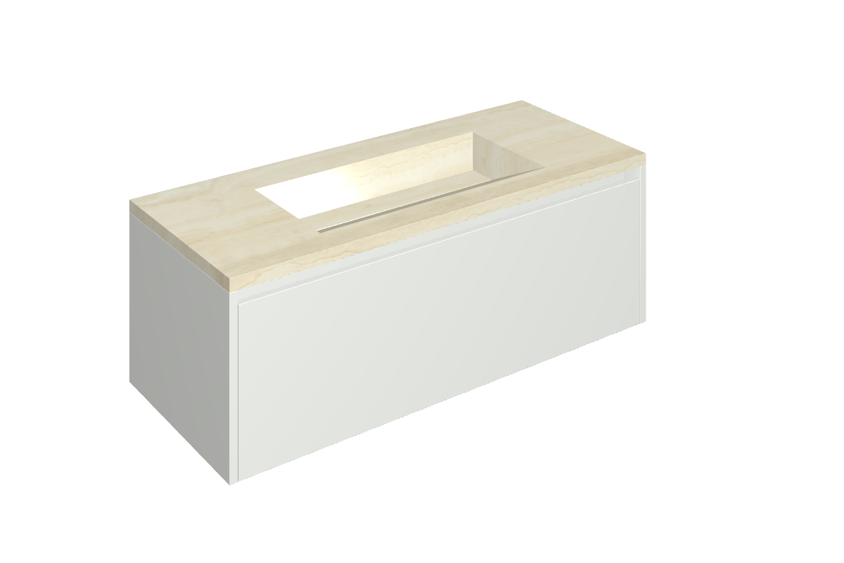 Fly Air Washbasin 120 White