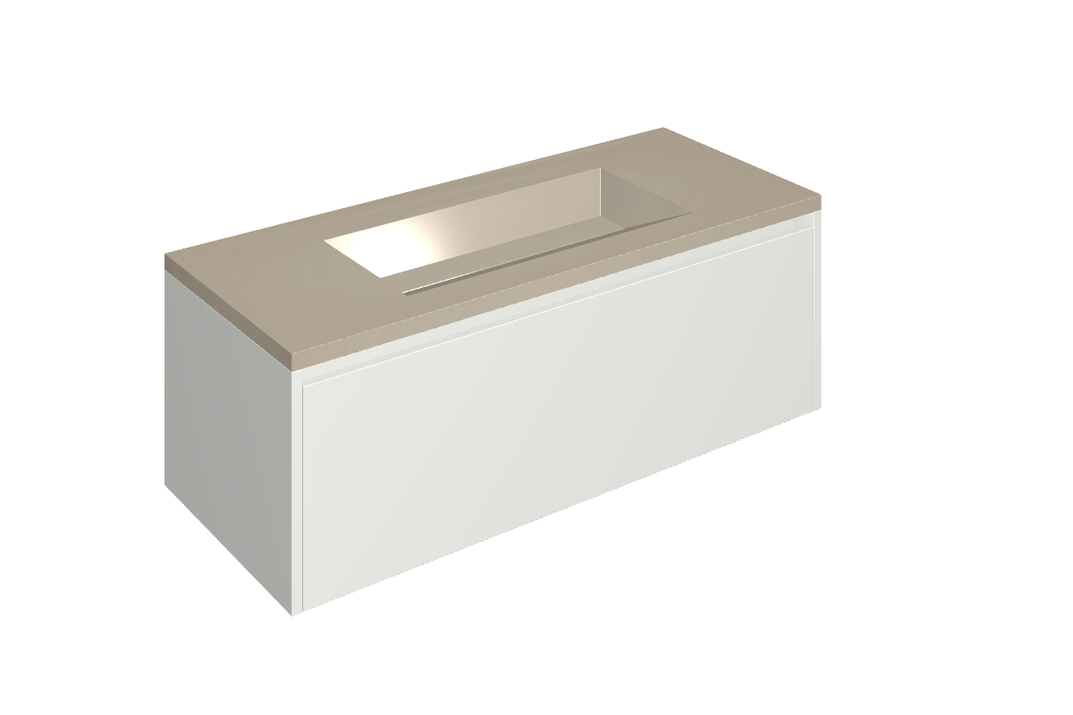 Fly Air Washbasin 120 White