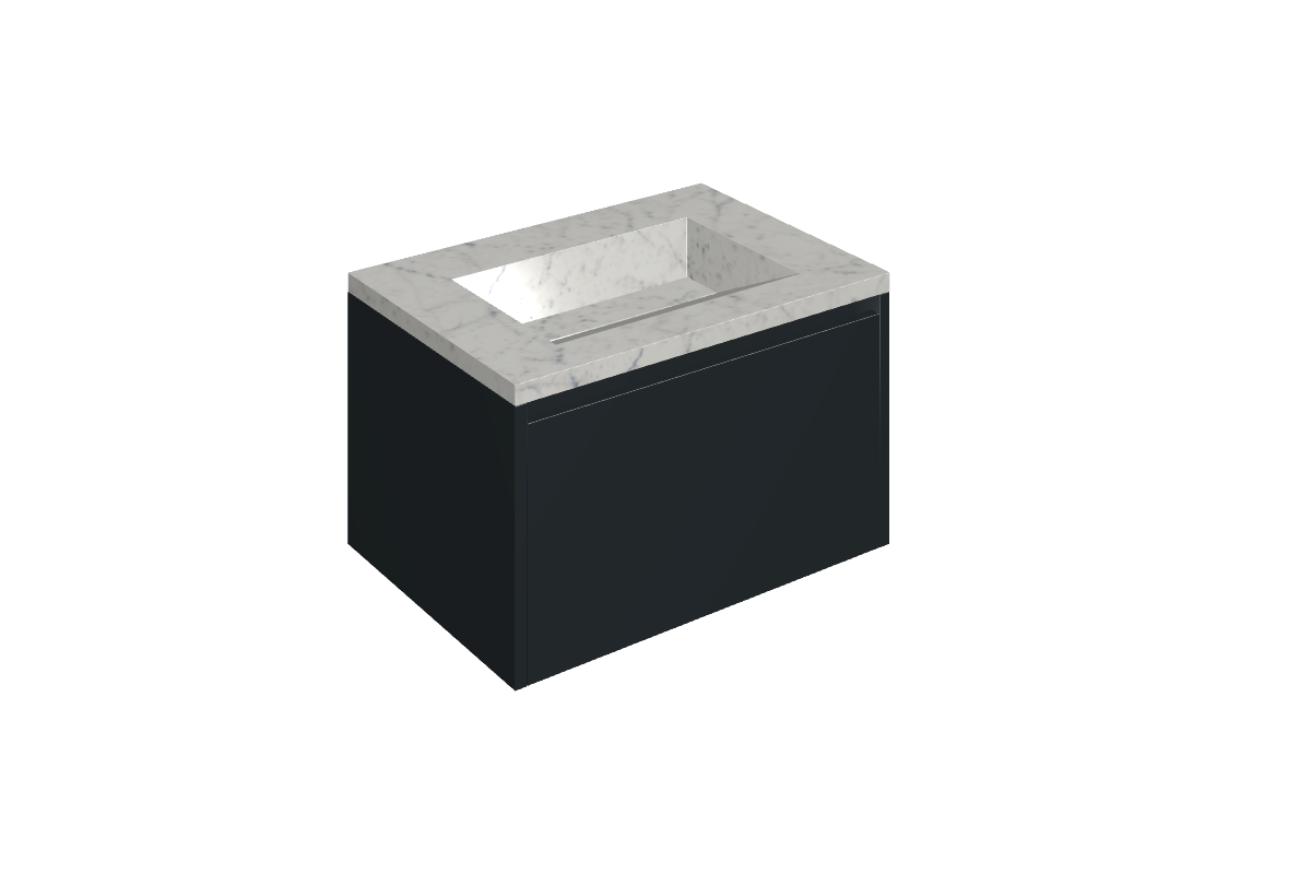 Fly Air Washbasin 70 Black